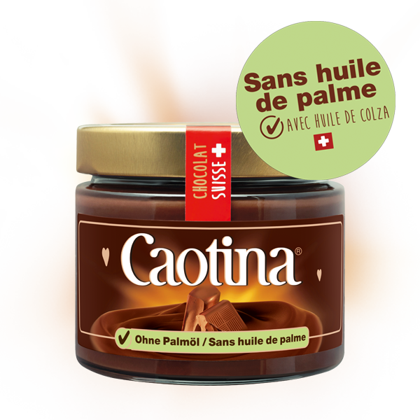 Caotina Crème Chocolat sans huile de palme