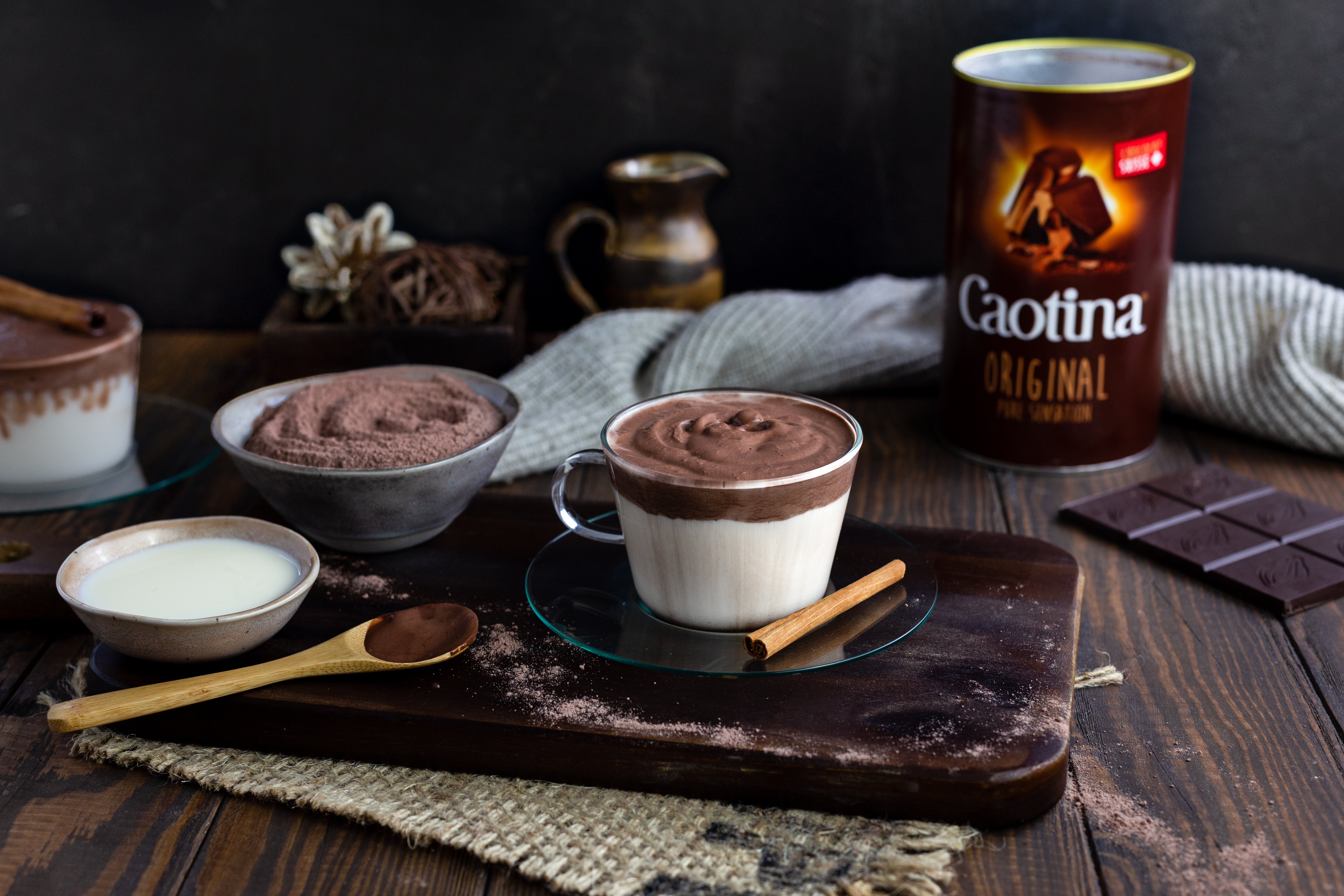 Dalgona Kakao Rezept mit Caotina