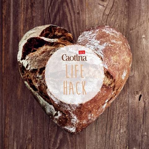 Caotina Life Hack du pain croustillant