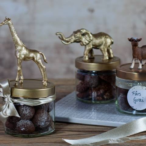 Pot Caotina pour billes au chocolat