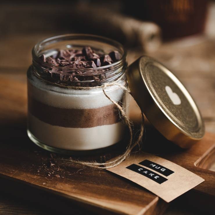 Caotina Kuchen im Glas
