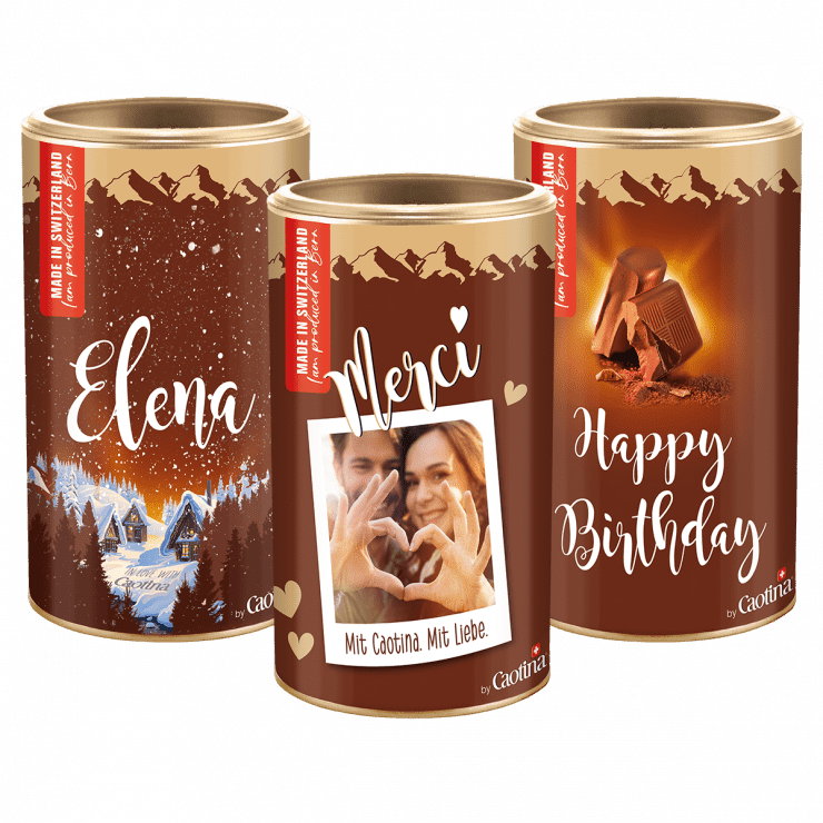 Personalisierte Caotina Dosen