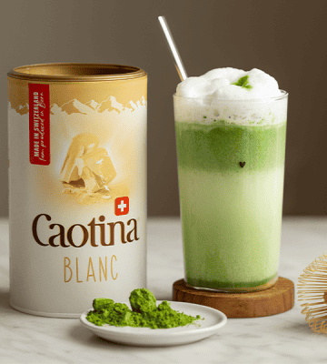 Matcha con cioccolato bianco Caotina